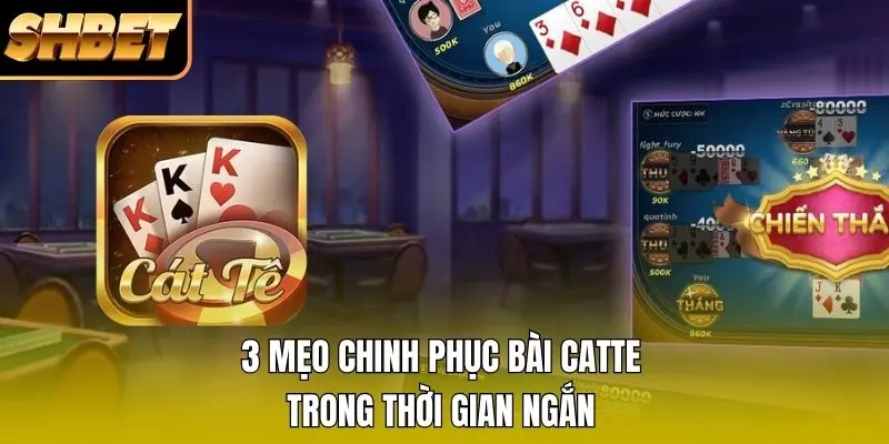 3 mẹo chinh phục bài catte trong thời gian ngắn 3 mẹo chinh phục bài catte trong thời gian ngắn