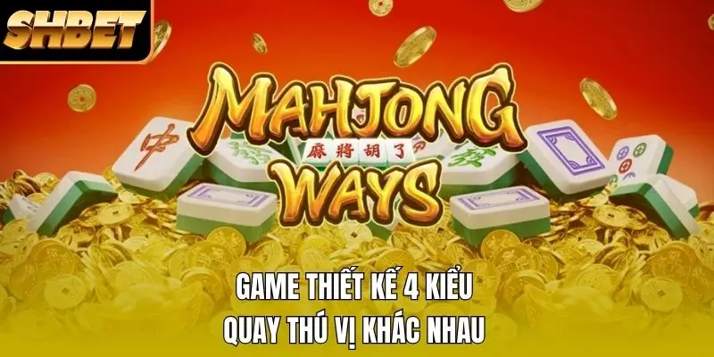 Game thiết kế 4 kiểu quay thú vị khác nhau Game thiết kế 4 kiểu quay thú vị khác nhau