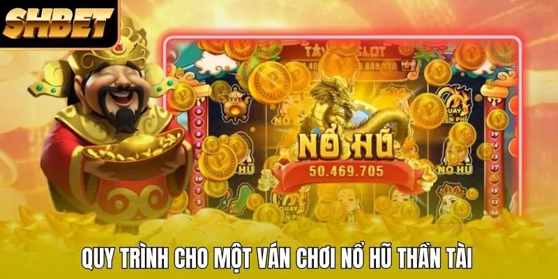 Quy trình cho một ván chơi nổ hũ Thần Tài Quy trình cho một ván chơi nổ hũ Thần Tài