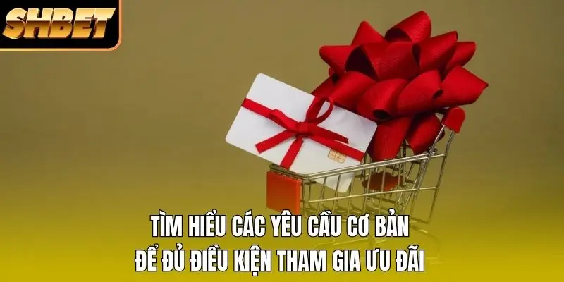 Tìm hiểu các yêu cầu cơ bản để đủ điều kiện tham gia ưu đãi Tìm hiểu các yêu cầu cơ bản để đủ điều kiện tham gia ưu đãi